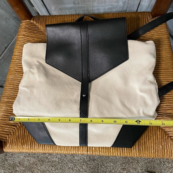 NWOT Deux Lux Canvas Backpack Bag - Picture 7 of 10